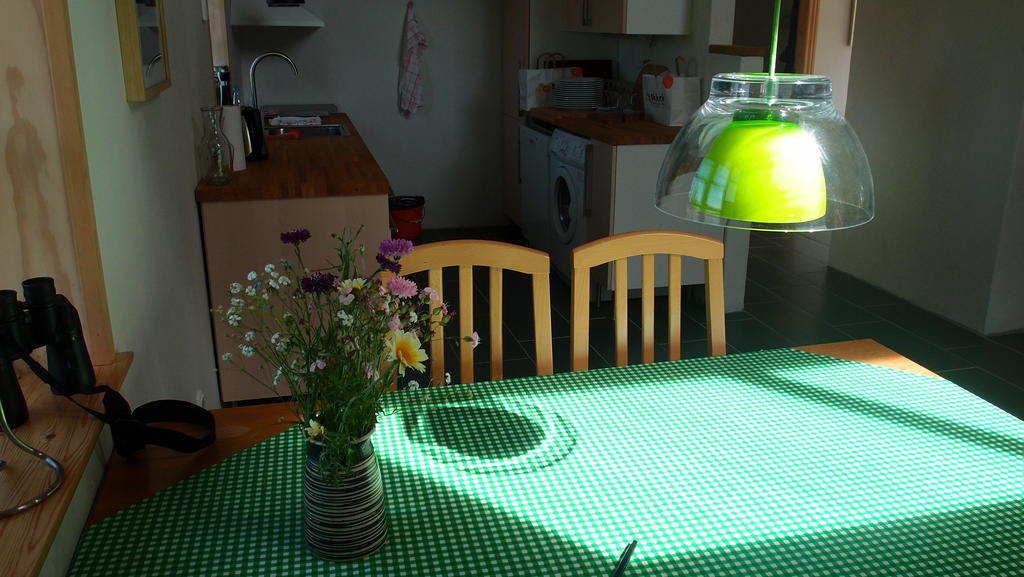 Bjaeldskovgaard Holiday House Funder Kirkeby Rum bild